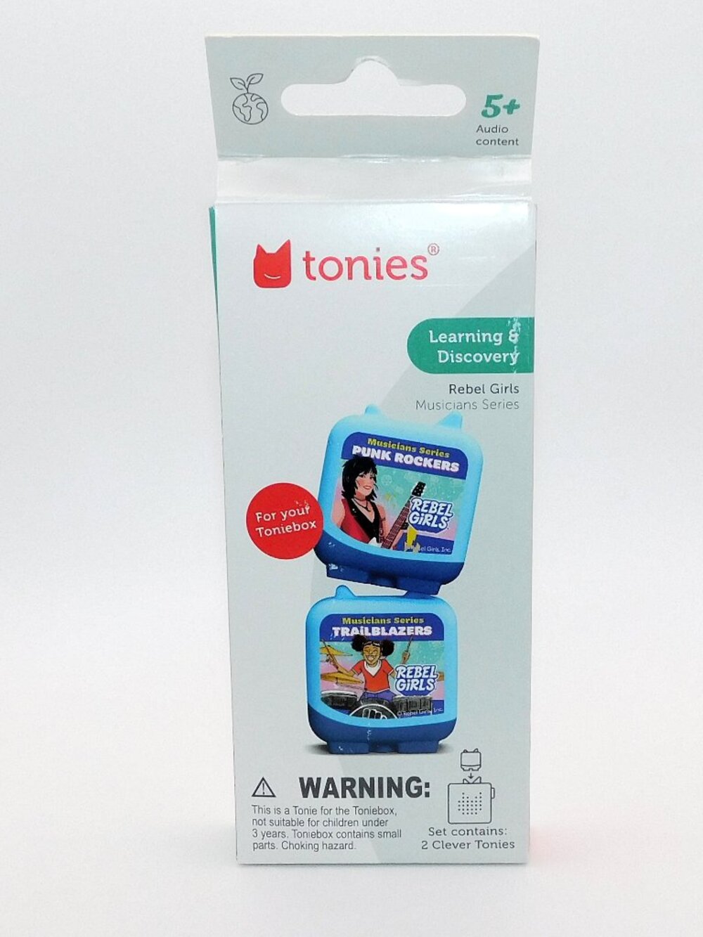 Tonies 2 Pack Rebel Girls Punk Rockers Trailblazers Music Musician Singer NEW